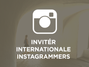 Inviter internationale Instagrammers med stort reach