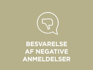 Besvarelse af negative anmeldelser