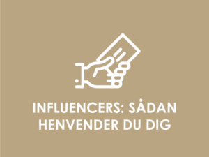 Influencers: Sådan henvender du dig