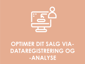 KOMMERCIELT POTENTIALE: Optimering af salg via dataregistrering & -analyse